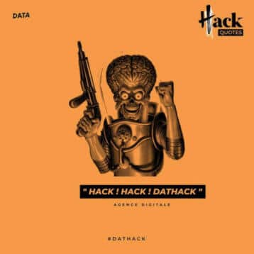 Image du socialwall #dathack de l'agence digitale Data Projekt