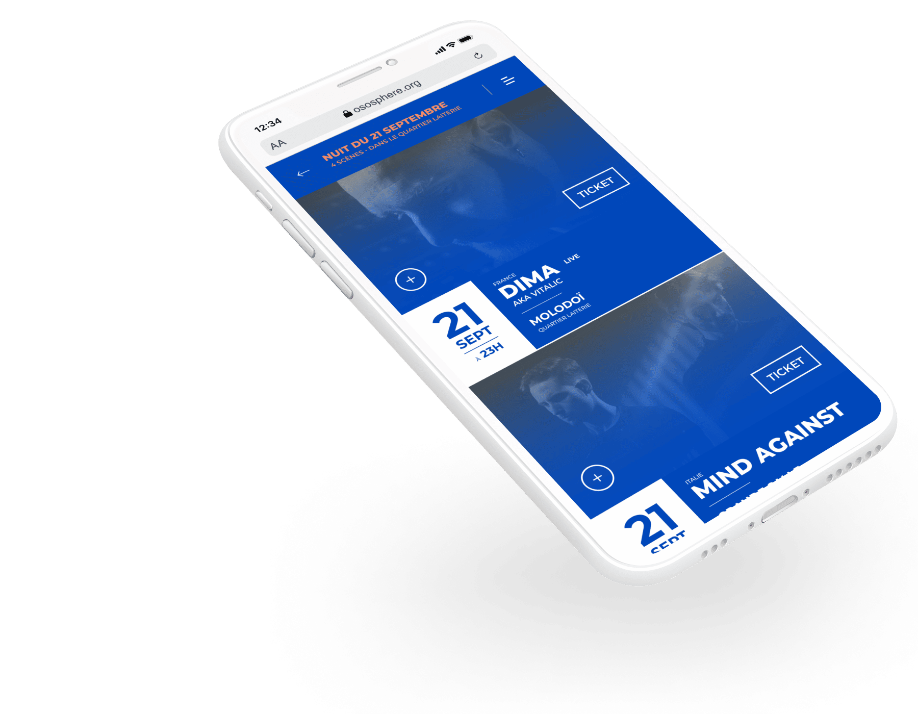 L'Ososphère, client de l'agence digitale Data Projekt - Création de sites web wordpress, développement technique sur-mesure et mapping vidéo